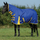 Weatherbeeta ComFiTec Classic Combo Neck Medium Turnout Rug #colour_blue-lemon
