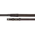 Shires Velociti GARA Tyre Grip Reins #colour_havana