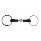 Korsteel Hard Rubber Jointed Loose Ring Snaffle