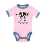 LazyOne Moody Vache rose Creeper