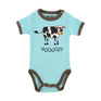 LazyOne Moody Vache rose Creeper
