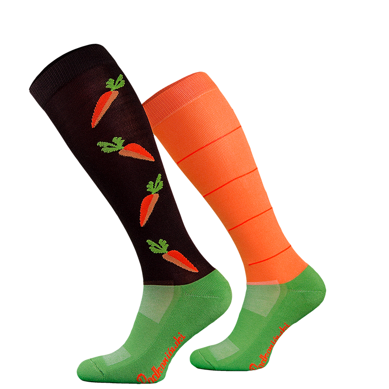 Comodo Junior Novelty Fun Socks Carrots
