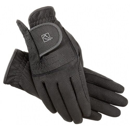 Gants d´équitation aachen adulte marron Aubrion - www