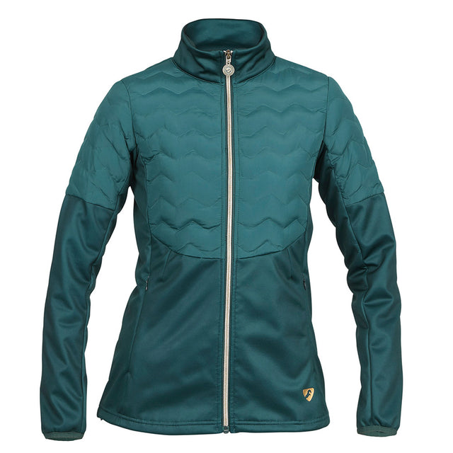 Shires Aubrion Regent Lightweight Ladies Jacket #colour_dark-green