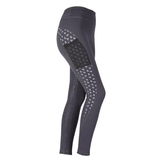 Shires Aubrion Coombe Full Grip Ladies Riding Tights #colour_reflective