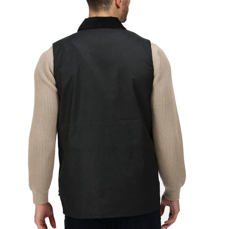 Regatta Professional Banbury Wax Bodywarmer #colour_black