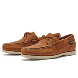 Chatham Kayak Lady Wide Fit G2 Leather Boat Shoes #colour_walnut