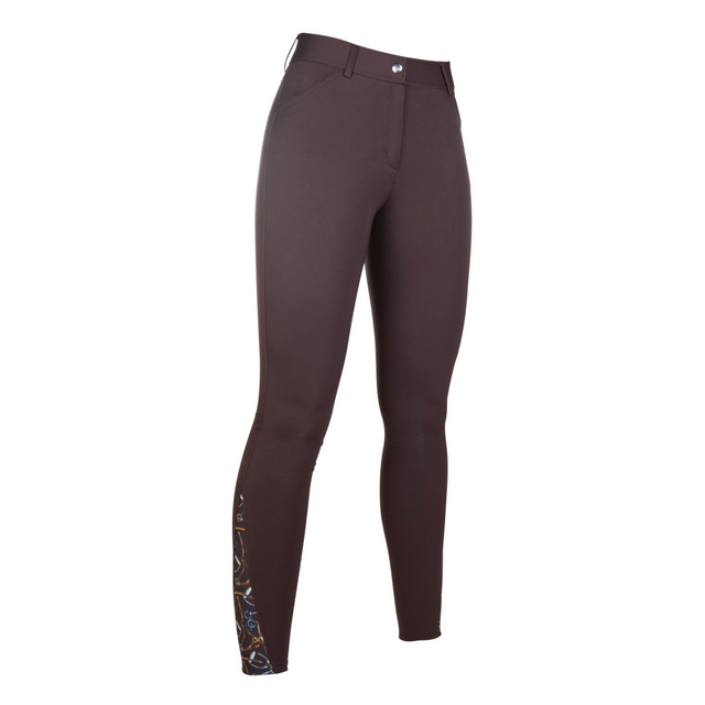 HKM Allure Riding Breeches #colour_dark-brown