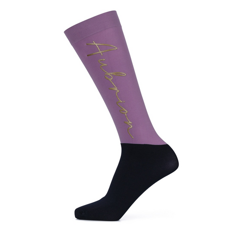 Shires Aubrion Ladies Team Socks #colour_mauve