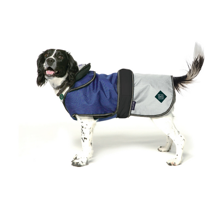 Danish Design Battersea 2-in-1 Dog Coat #colour_blue