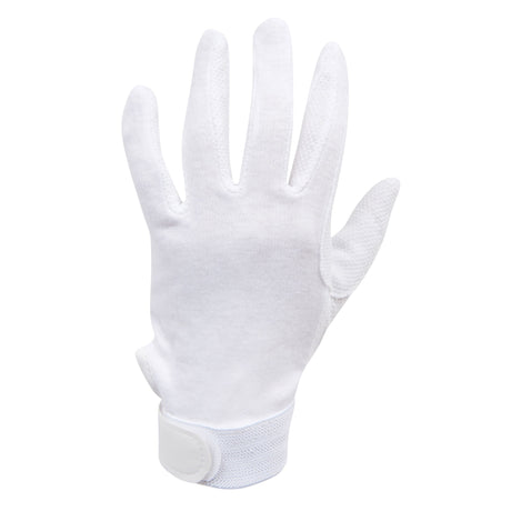 Dublin Track Riding Gloves #colour_white