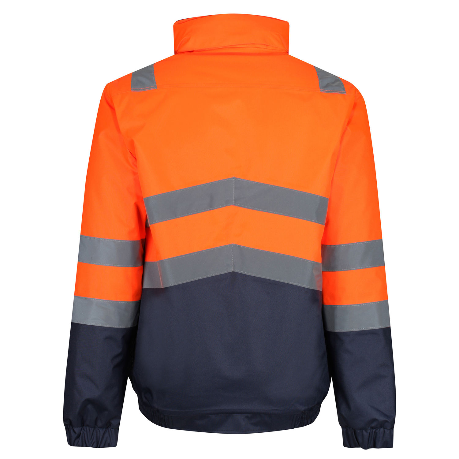 Regatta Professional Pro Hi-Vis Bomber Jacket #colour_orange-navy