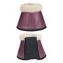 HKM Comfort Premium Fur Overreach Boots #colour_wine-red