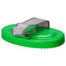 Imperial Riding Curry Comb With Hand Loop #colour_neon-green