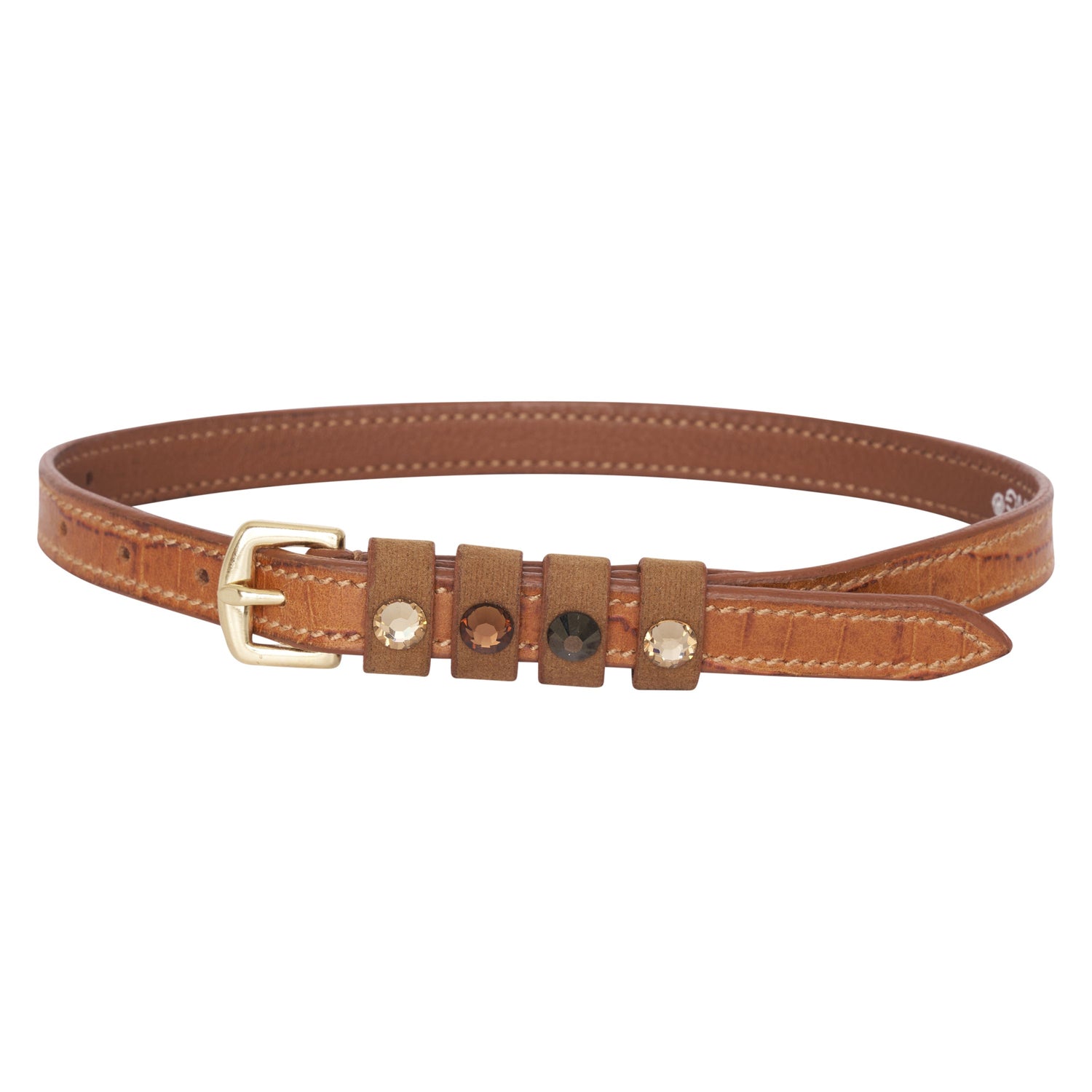 Imperial Riding Leather Pardouz Short Spur Straps #colour_cognac