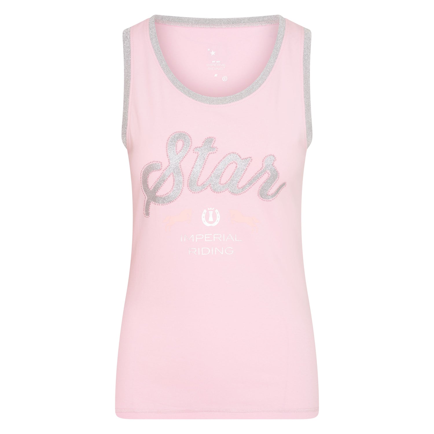 Imperial Riding Shimmer Top #colour_powder-pink